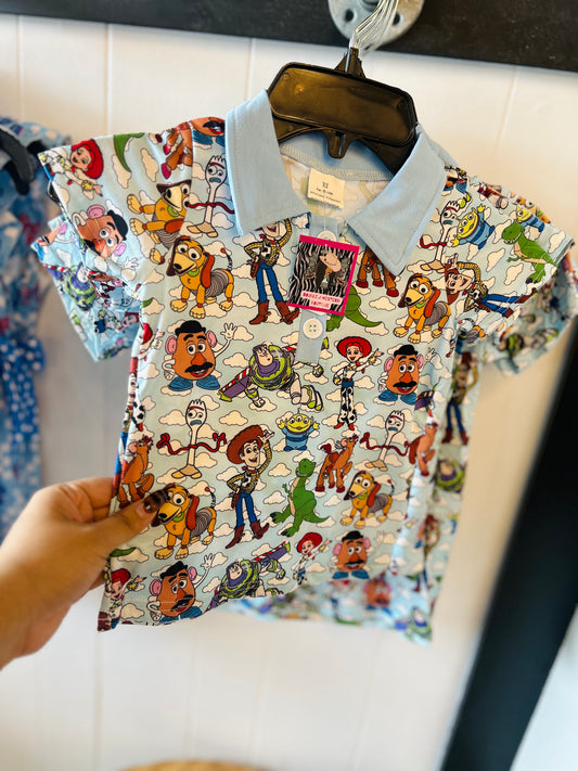 Boys cowboy polo